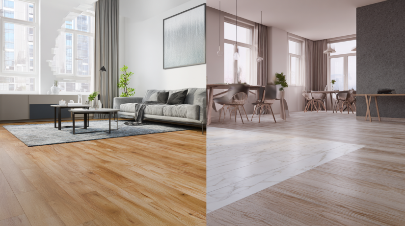 types of vinyl flooring