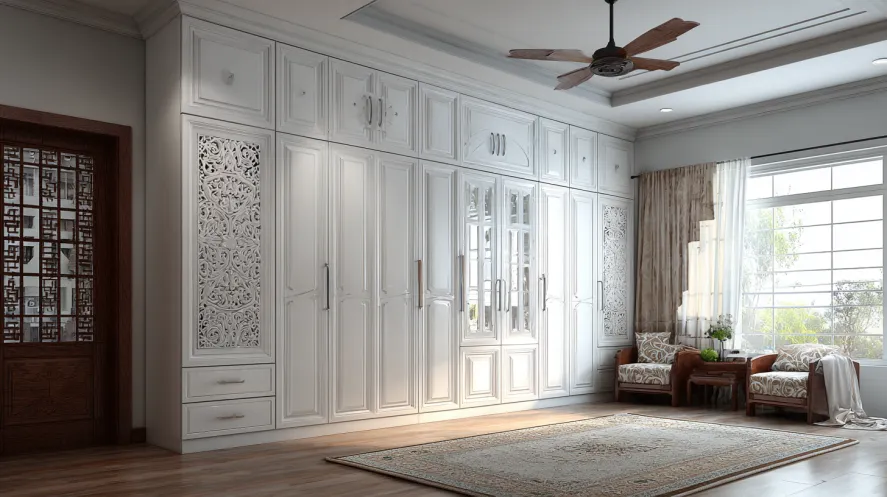 white cupboard for bedroom