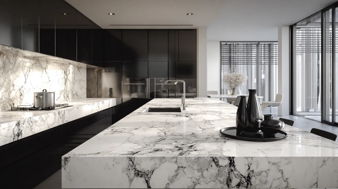 white marble