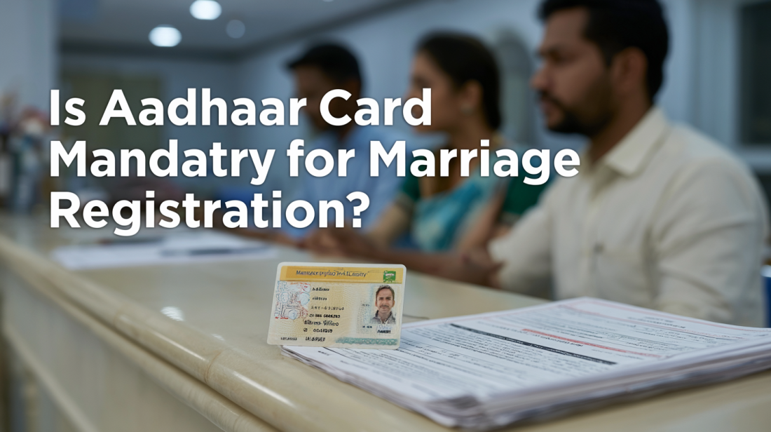 Is Aadhaar Card Mandatory for Marriage Registration: Legal Status, Alternatives &amp; State-Wise Rules