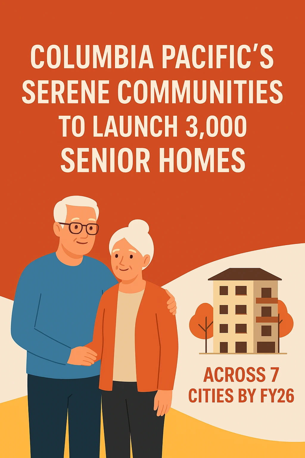 Columbia Pacific’s Serene Communities is expanding India’s senior-living market with 3,000 new homes planned across seven cities by FY26.