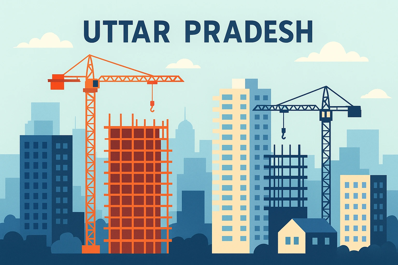 UP RERA approves six new real estate projects worth ₹864 crore across five districts, signaling growth and balanced development in Uttar Pradesh’s property market.