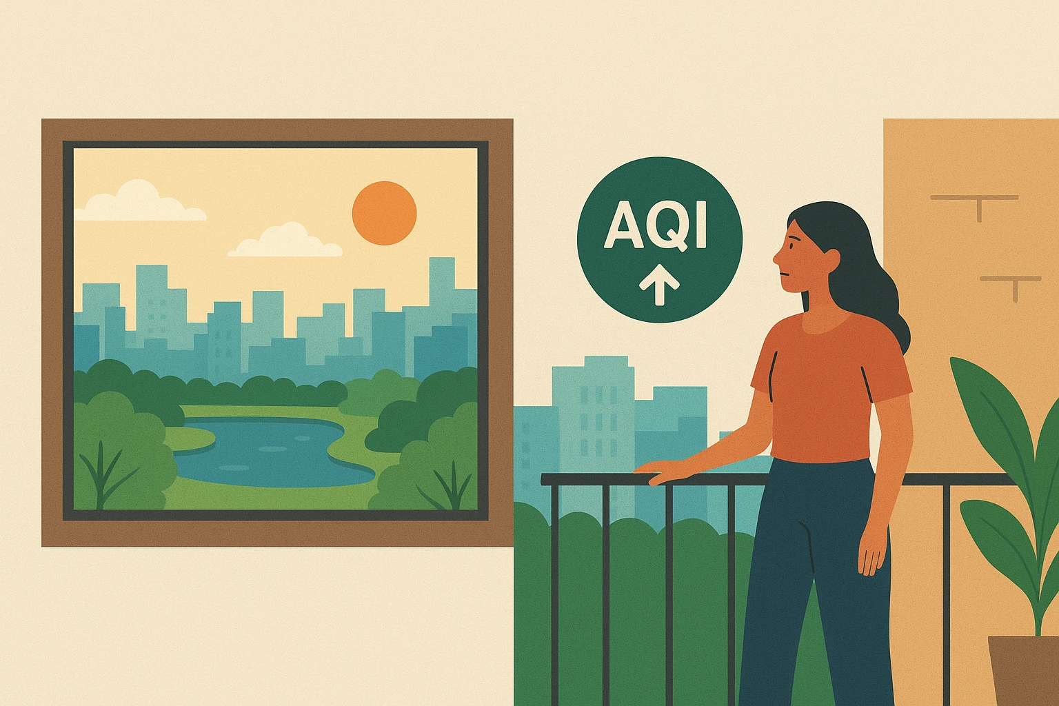 connection between air quality and property value.