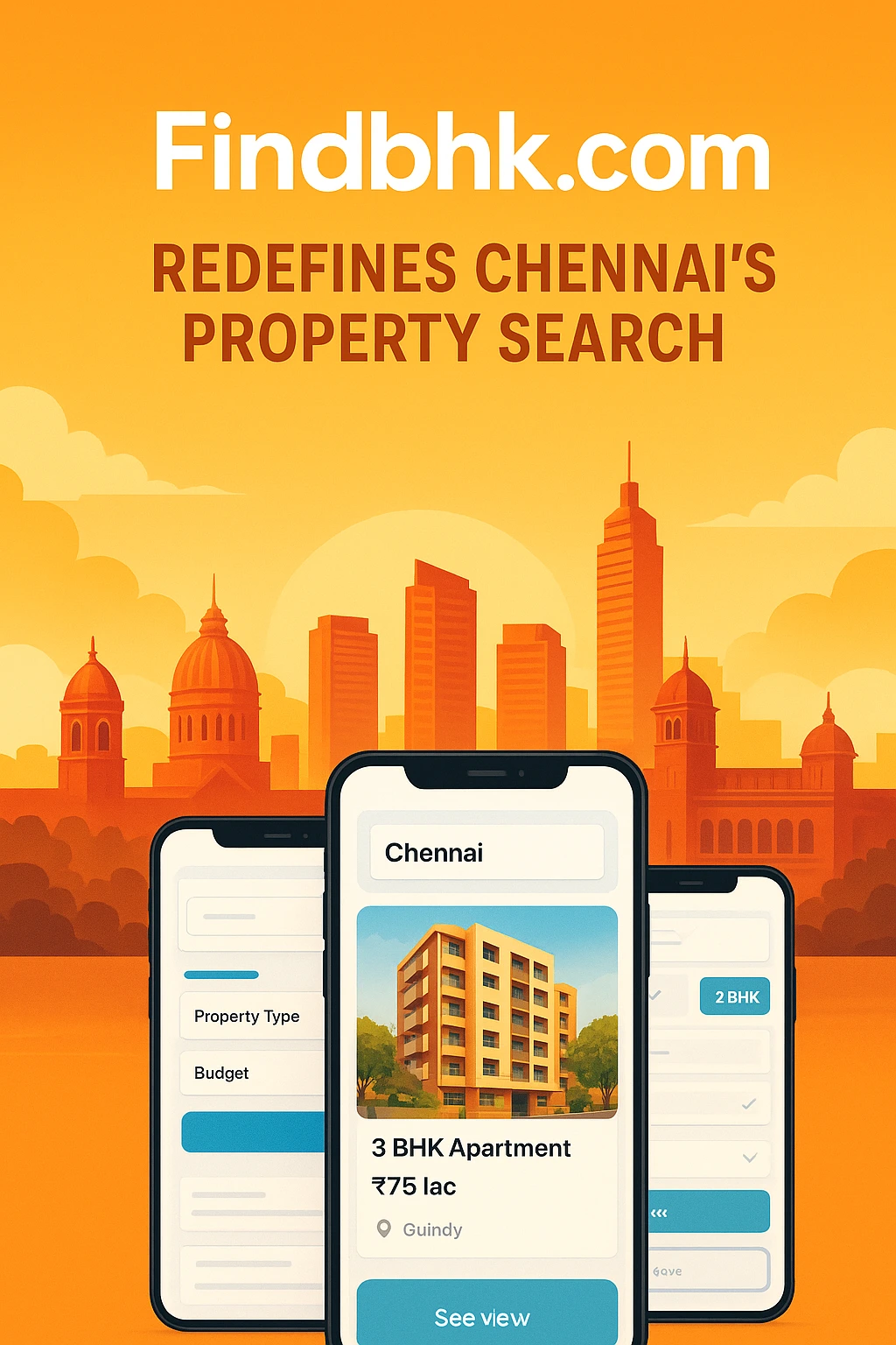 Findbhk.com brings a hyperlocal, transparent approach to Chennai’s booming property market.