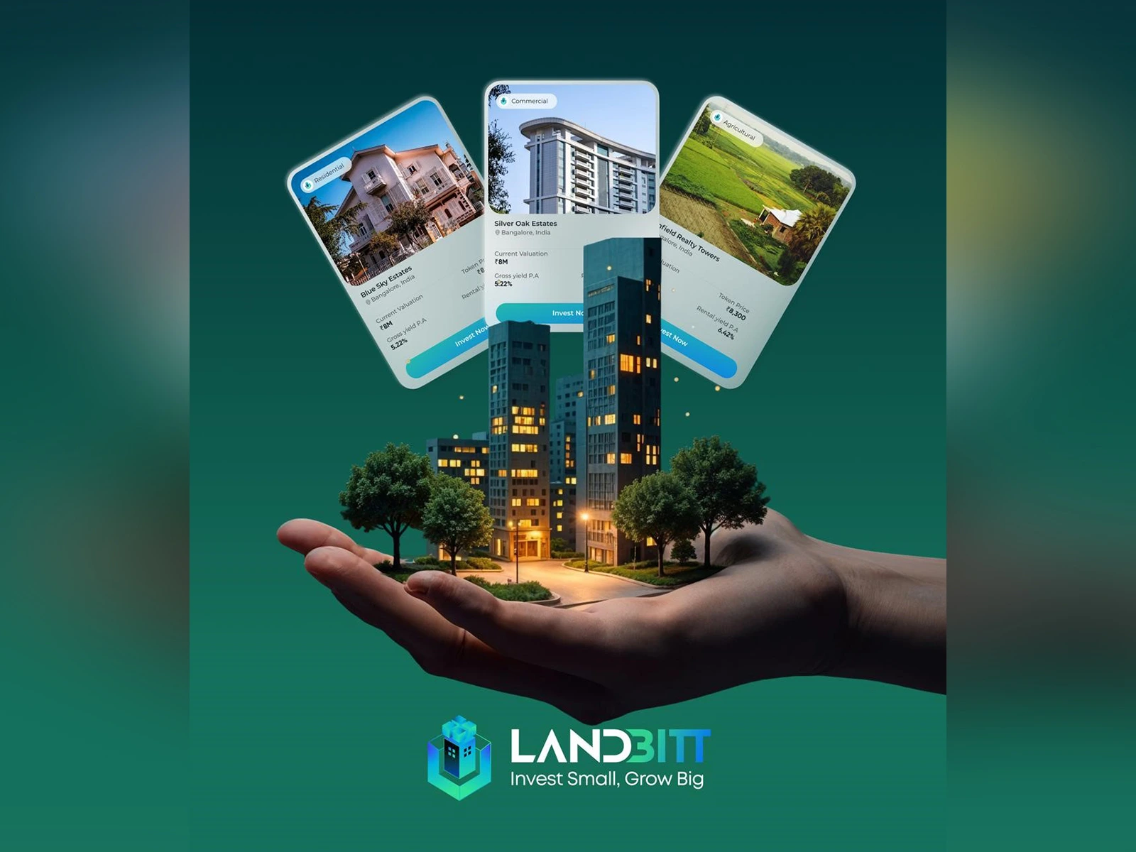 LandBitt’s real estate tokenization platform in India.