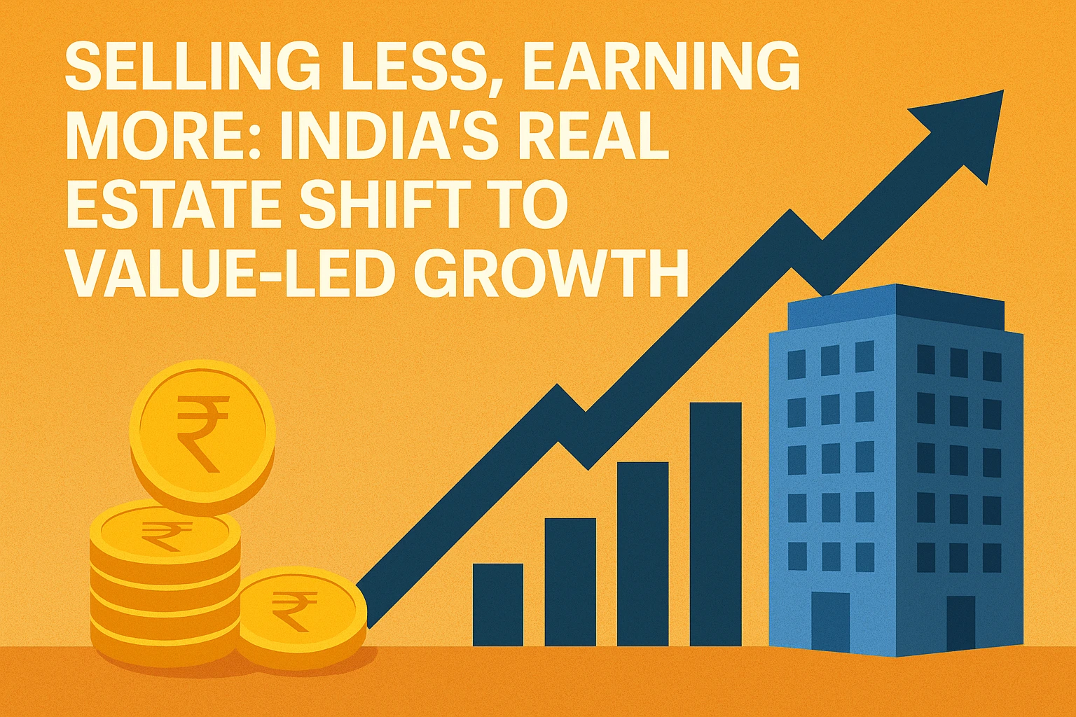India’s real estate market in FY25–FY26 shows a clear shift