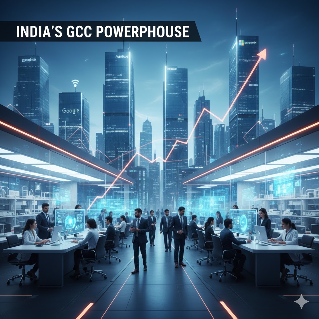 India’s GCC sector accelerates as global firms scale innovation hubs across major tech cities.