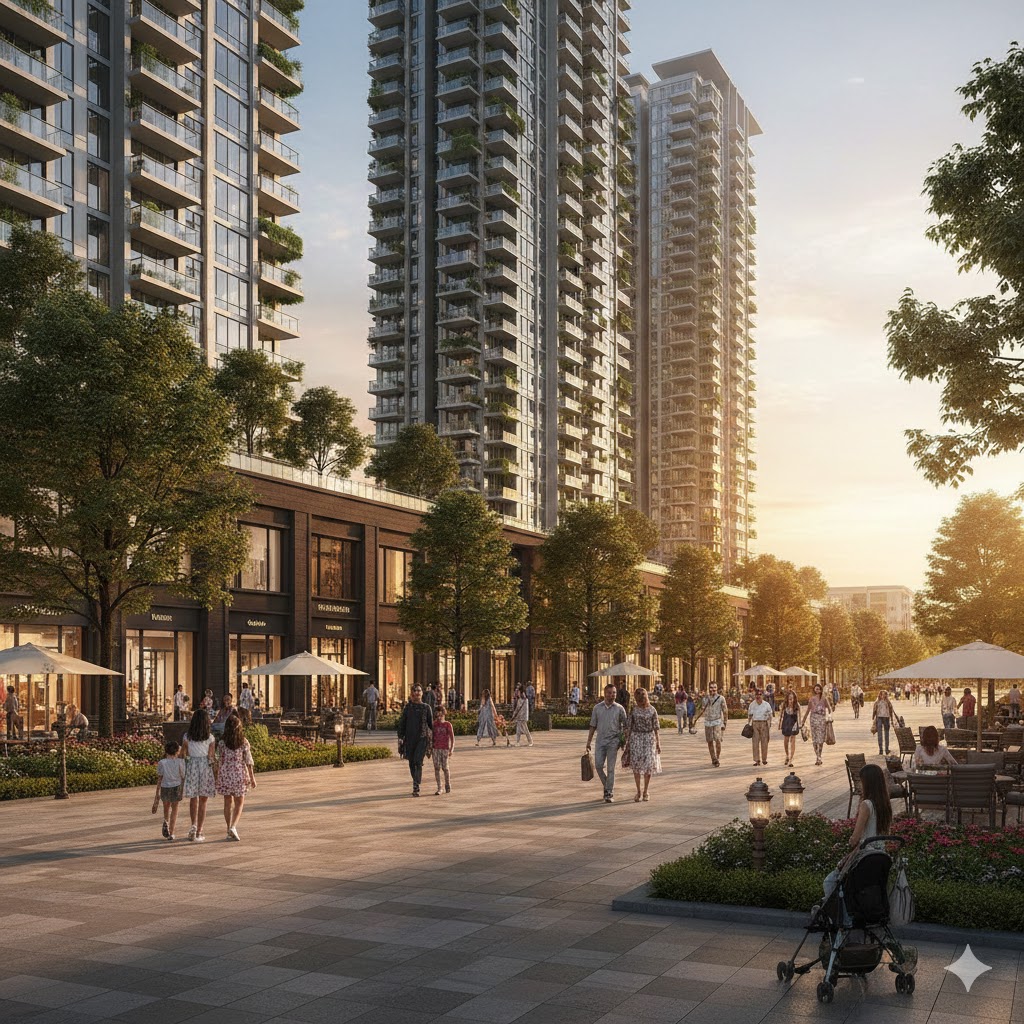 Integrated luxury living spaces with high-street retail and leisure amenities are becoming the hallmark of premium residential projects across leading Indian cities.