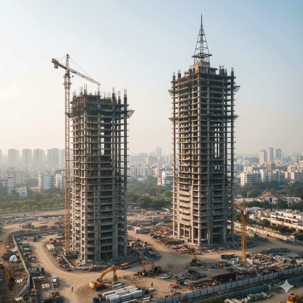 Supertech Supernova in Noida, where a Supreme Court order has reignited hope for thousands of waiting homebuyers.