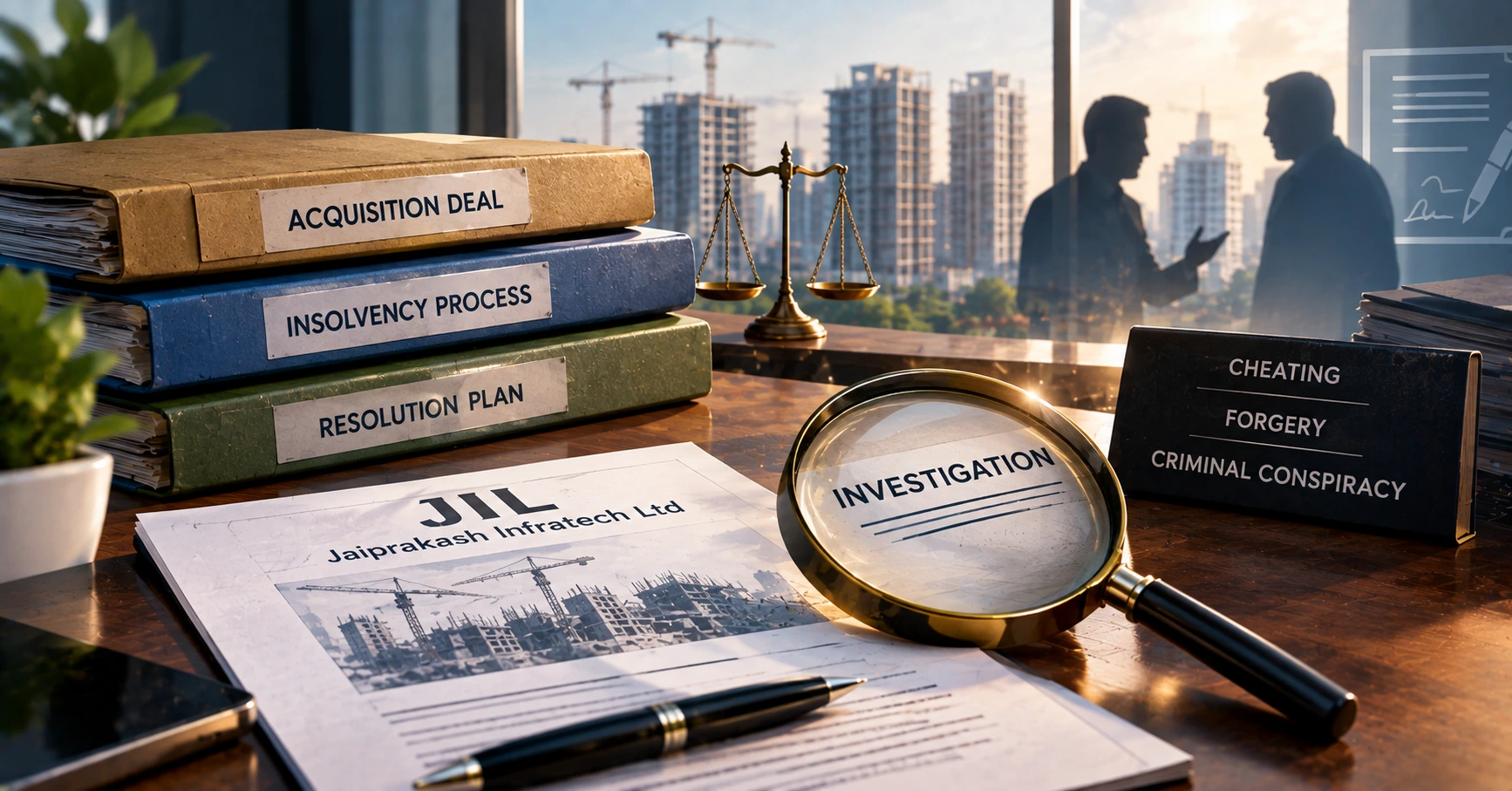 Suraksha Realty’s Jaiprakash Infratech Acquisition Faces EOW Probe Over Promoter Dispute