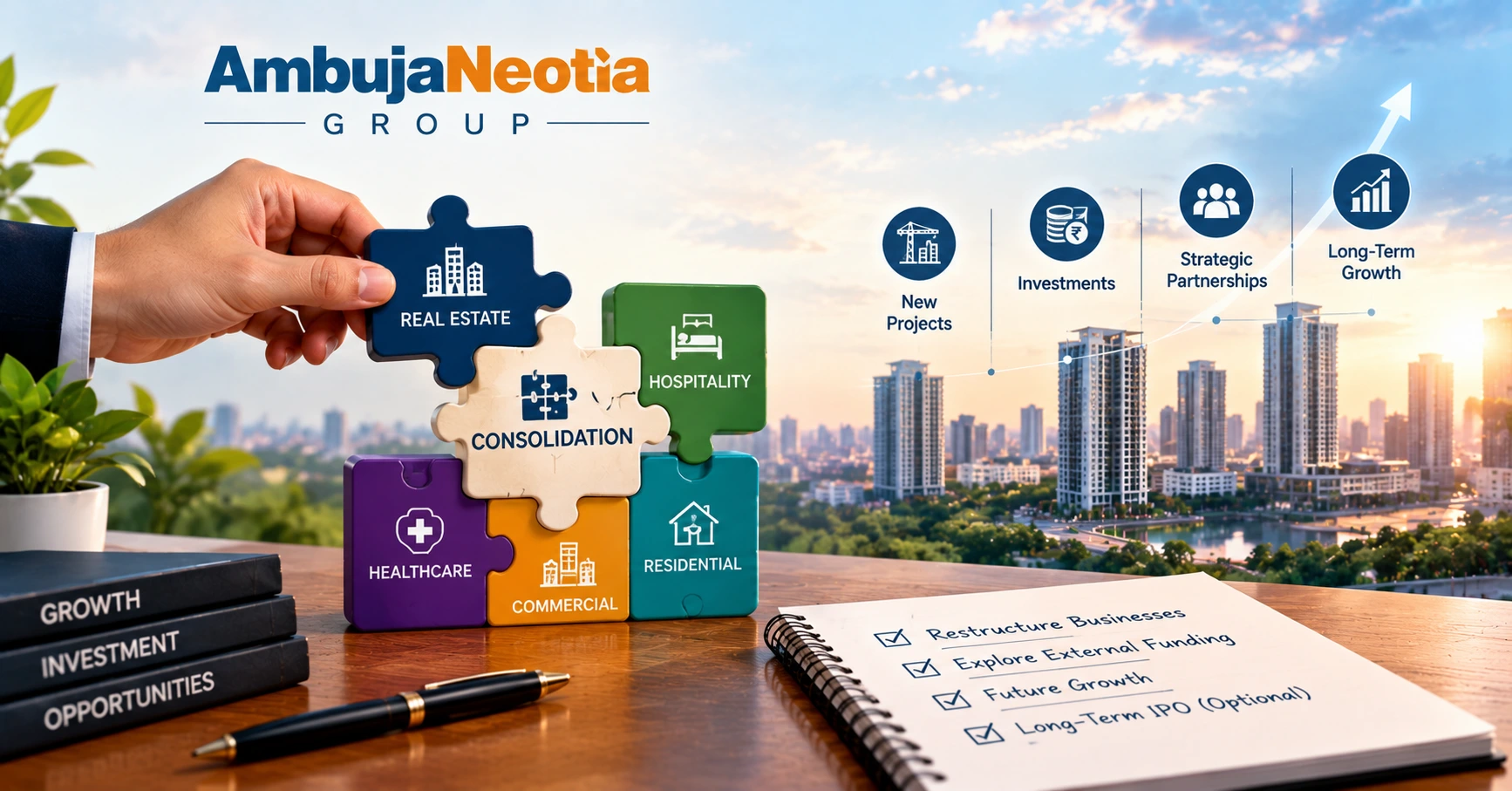 Ambuja Neotia Group to Consolidate Businesses for Future Funding Opportunities