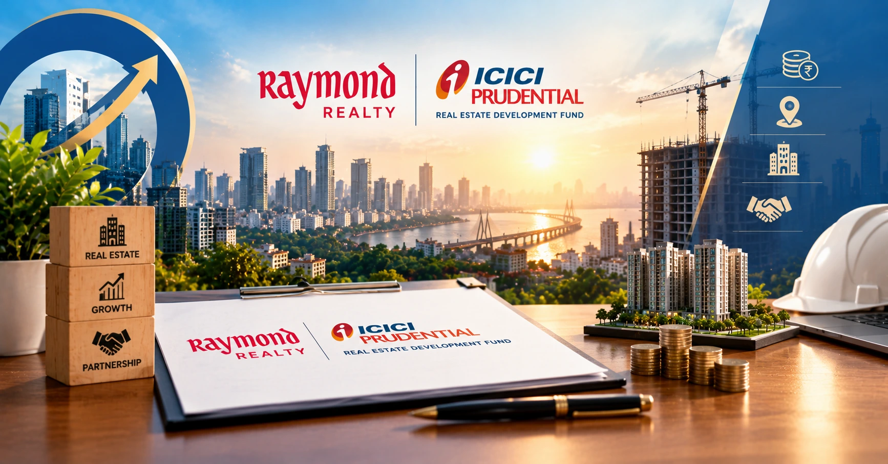 Raymond Realty Raises ₹210 Crore From ICICI Prudential Fund for Mumbai Region Project