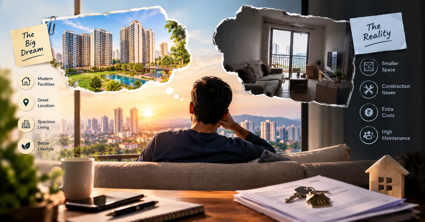 New Flat or Downgrade? Pune Homebuyer Shares Experience After Spending ₹90 Lakh
