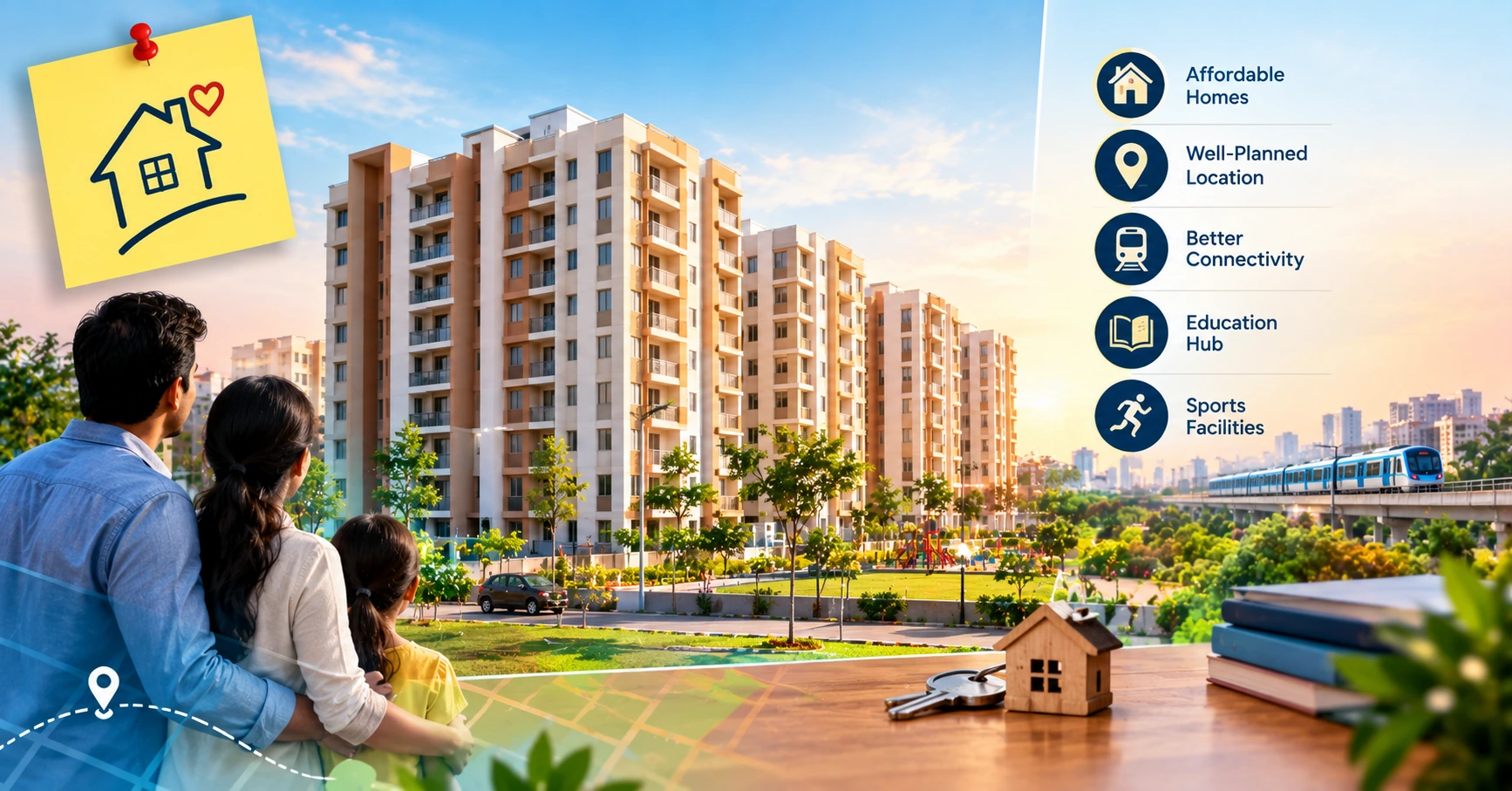 DDA Announces 1,648 More Affordable Homes in Narela, Bookings Start October 29