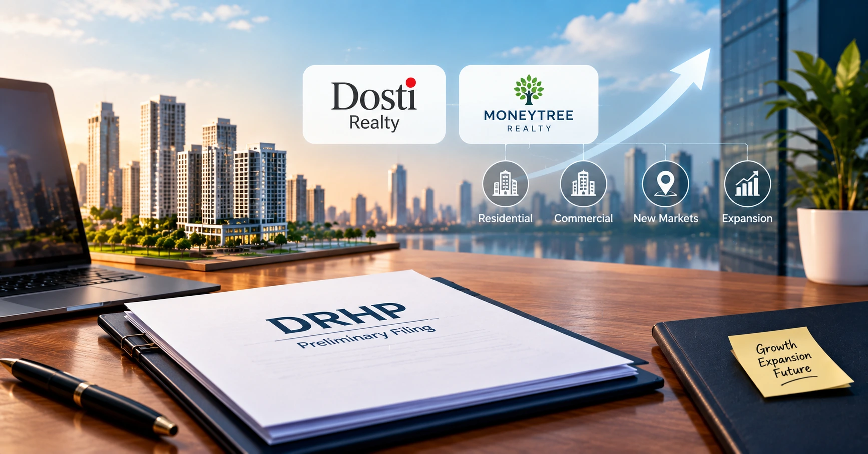 Dosti Realty and Moneytree Realty Plan IPOs, File Papers With SEBI Confidentially