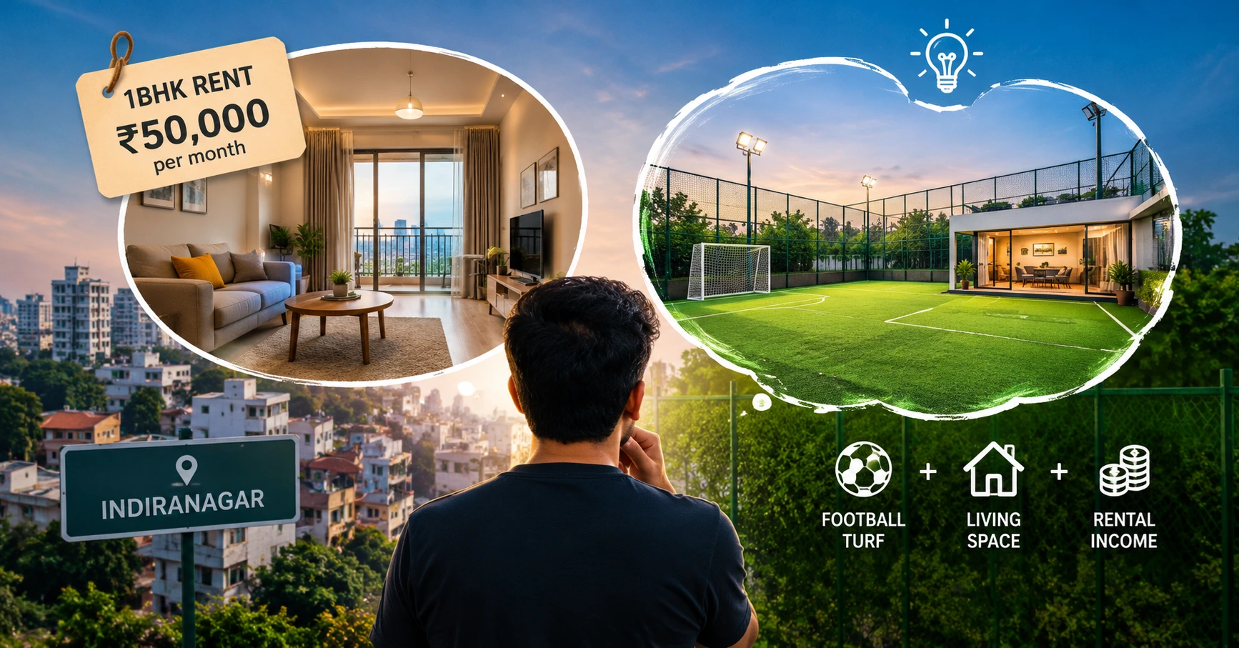 Bengaluru Tech Entrepreneur Questions ₹50,000 Rent for 1BHK in Indiranagar