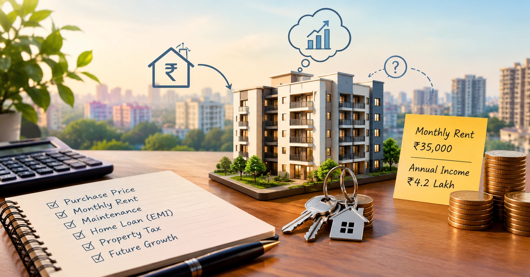 Bengaluru Property Investment: Buyer Weighs ₹80 Lakh Flat With ₹35,000 Monthly Rent