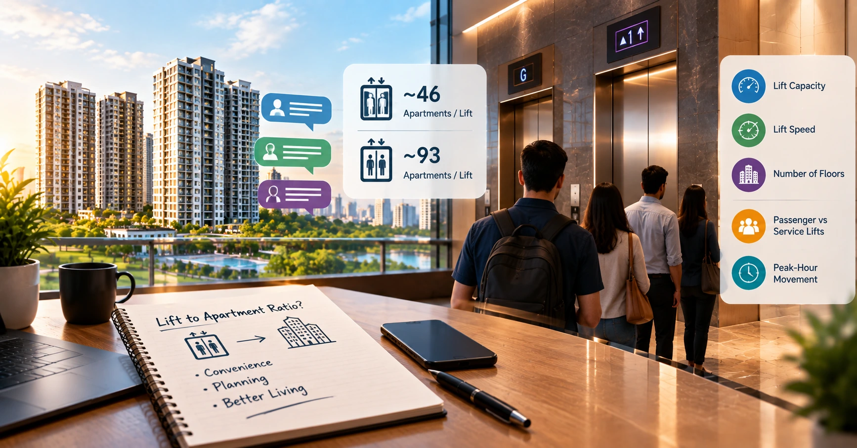 Prestige Park Grove Lift to Apartment Ratio Sparks Debate Among Bengaluru Homebuyers