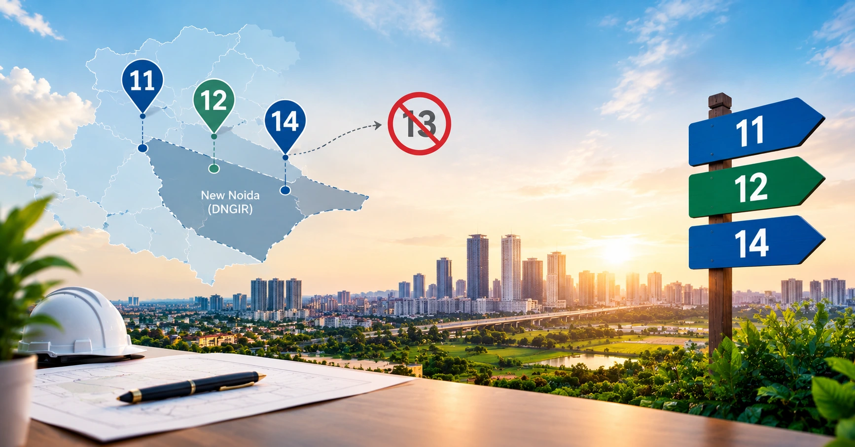 Noida Authority Skips Number 13 Again While Planning New Noida