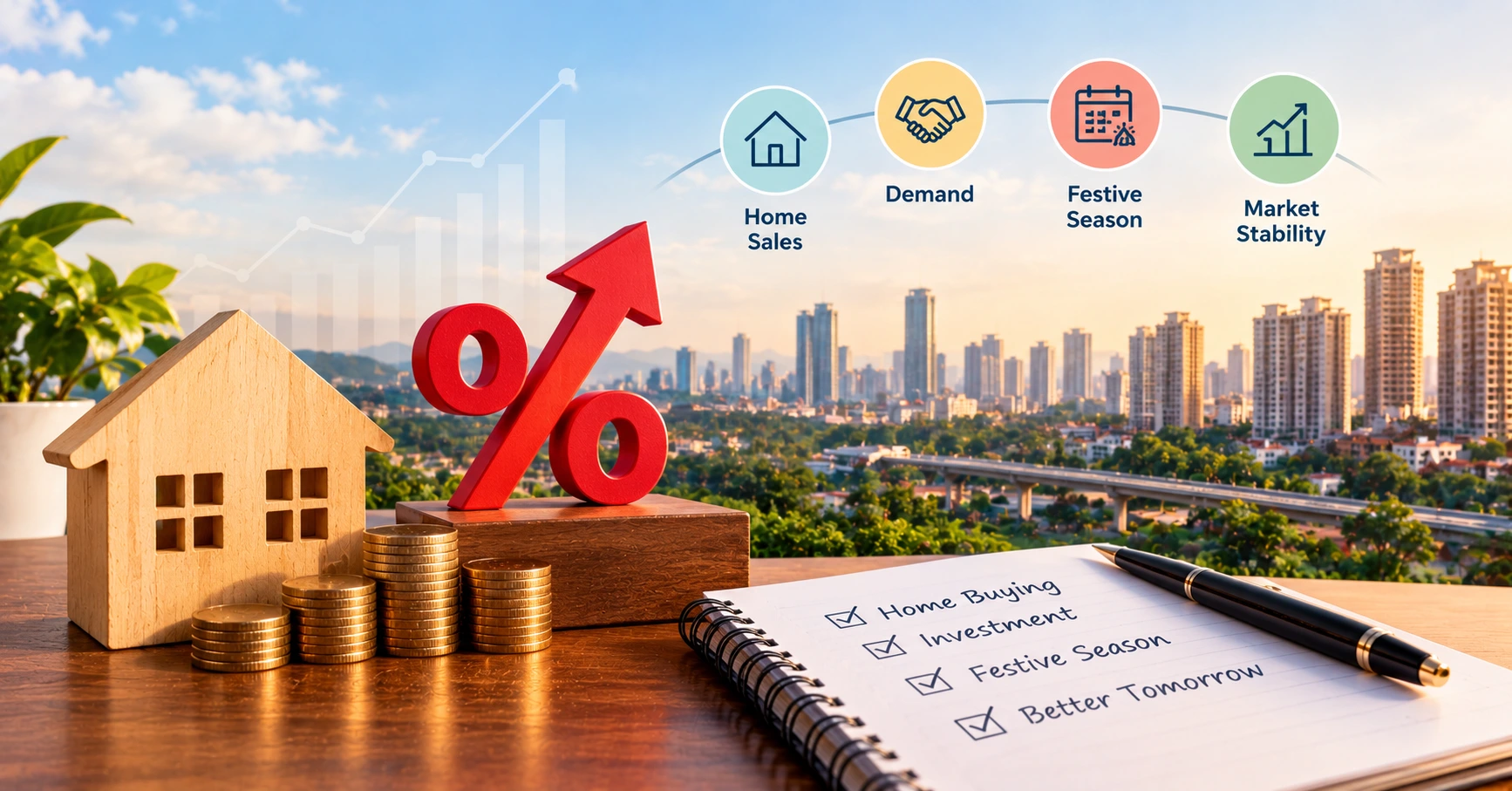 NCR Developers See Limited Impact of RBI Rate Hike on Festive Home Sales
