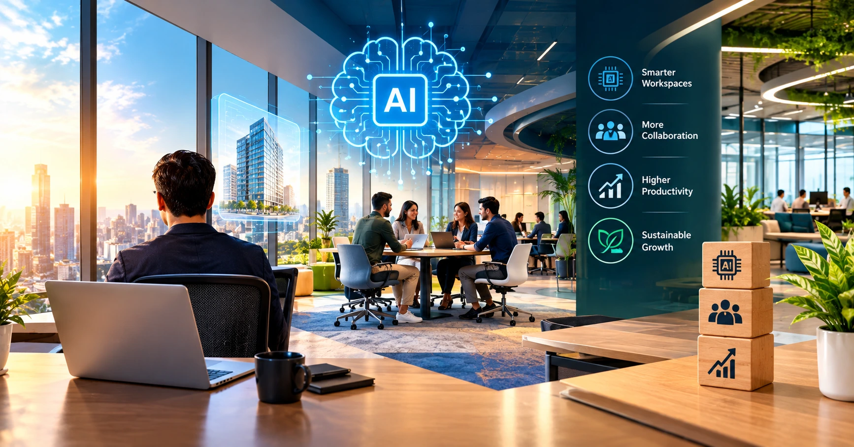 AI Could Reshape Office Demand as 47% of Occupiers Expect New Workspaces