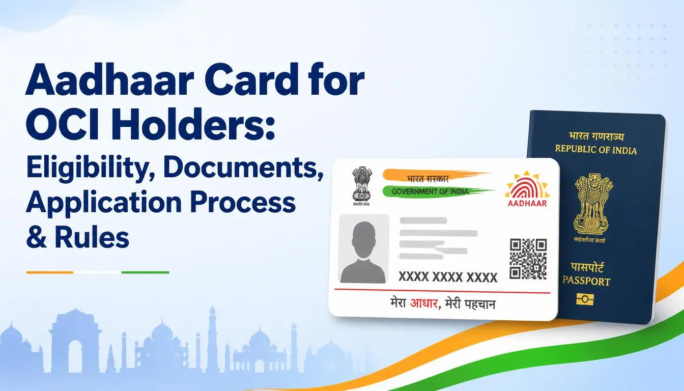 Aadhaar Card for OCI Holders: Eligibility, Documents, Application Process &amp; Rules in 2026