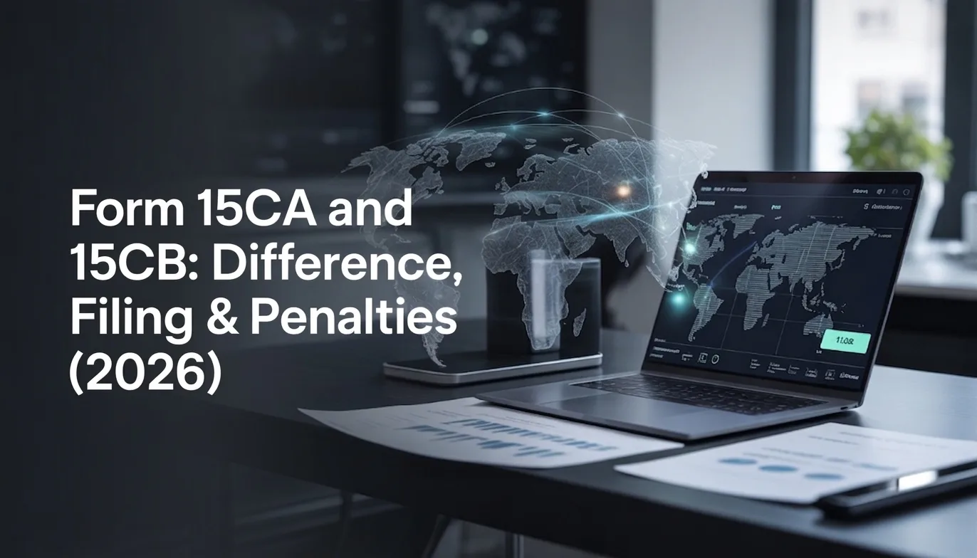 Form 15CA and 15CB: Difference, Filing & Penalties (2026)