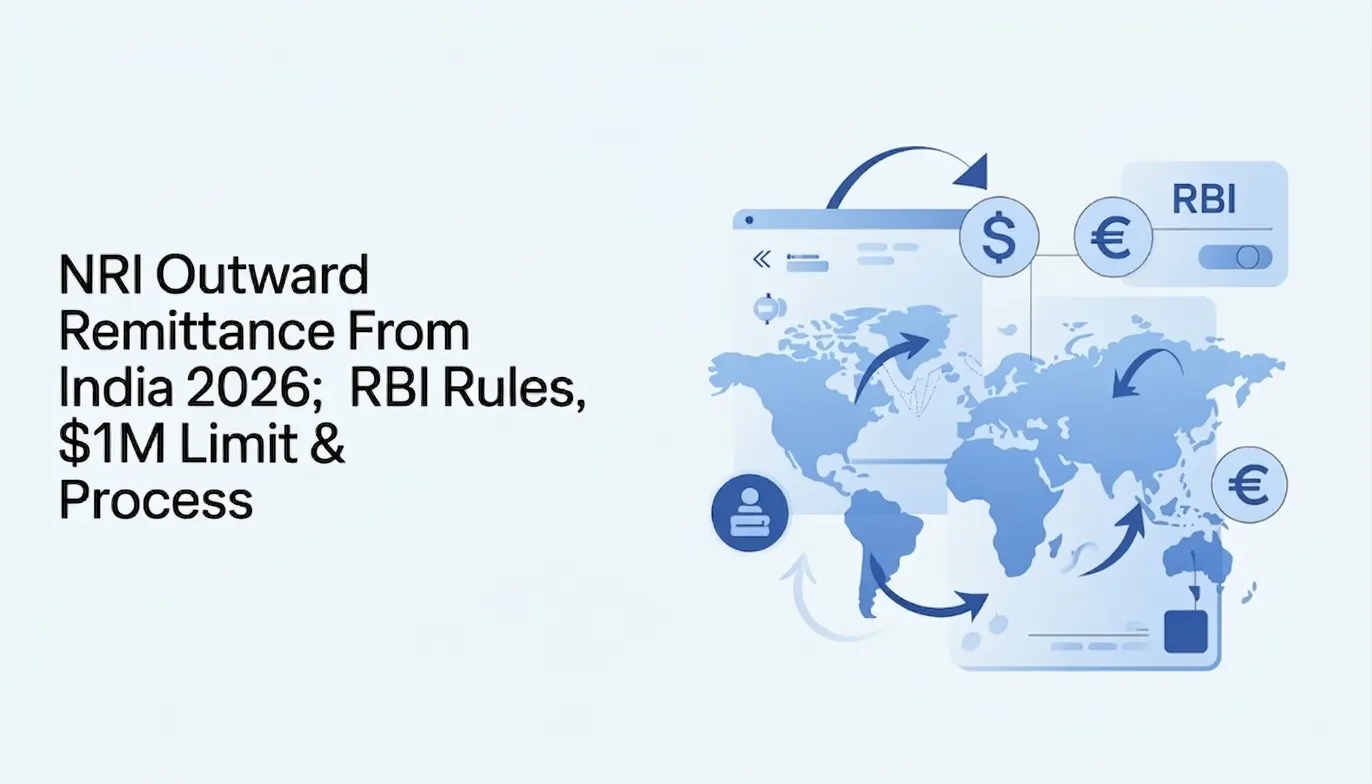 NRI Outward Remittance From India 2026: RBI Rules, $1M Limit & Process