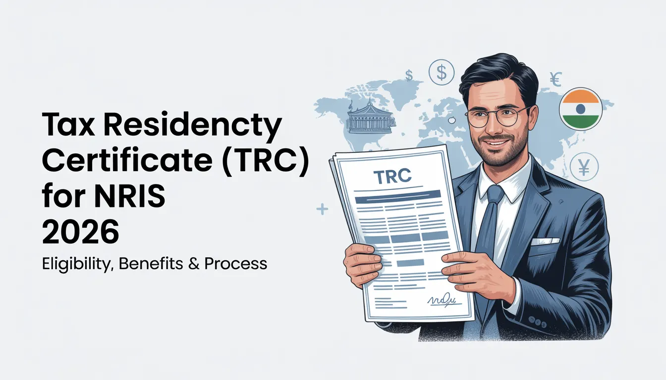 Tax Residency Certificate (TRC) for NRIs 2026: Eligibility, Benefits & Process