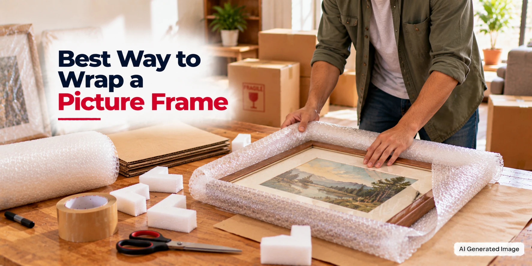Best Way to Pack Framed Pictures for Moving Without Breaking Them
