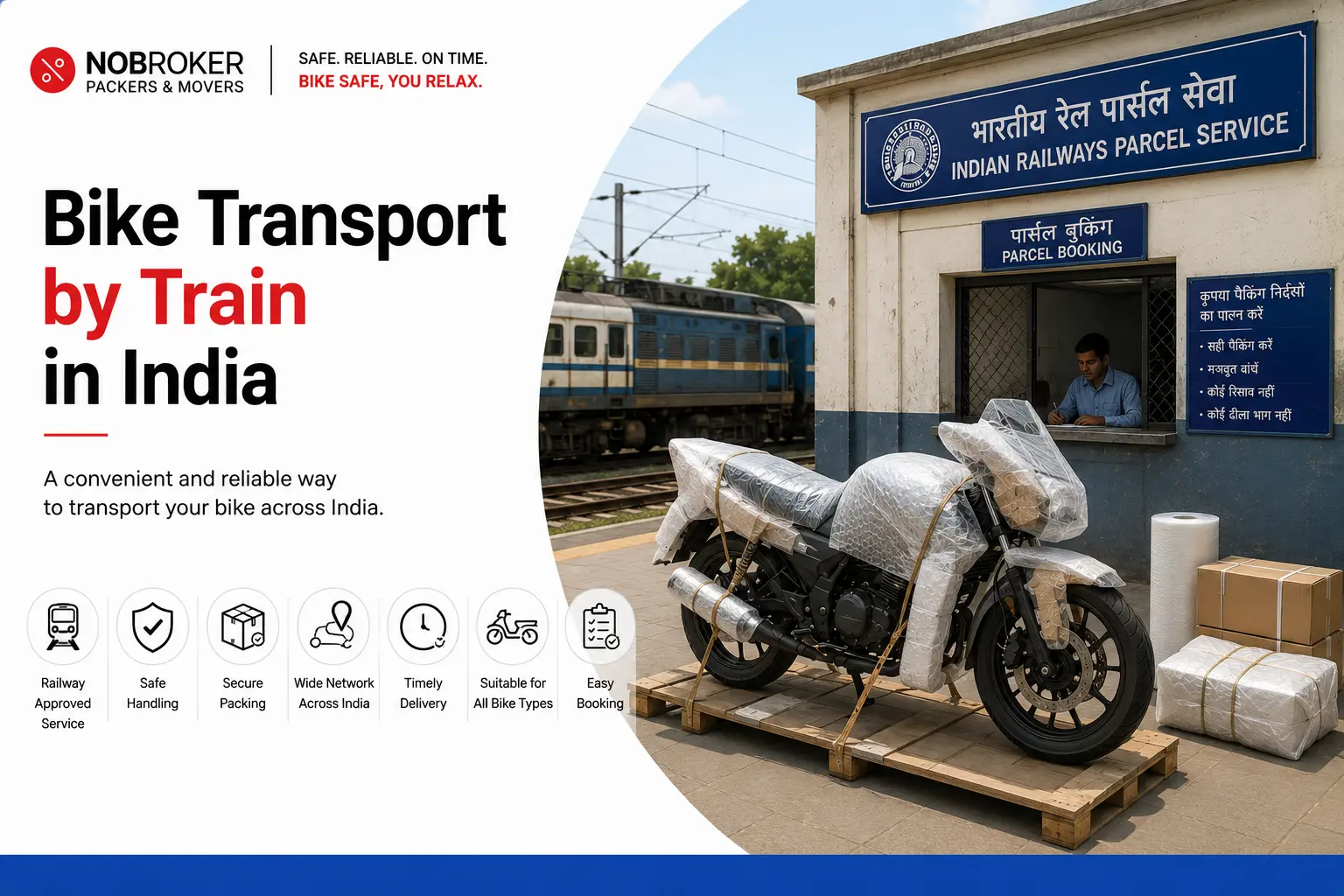 Bike Transport by Train: Process, Required Documents & Packing