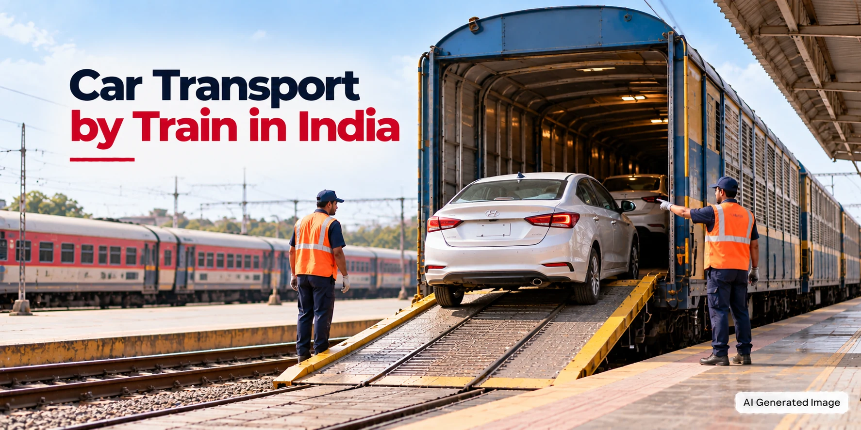 Car Transport by Train in India