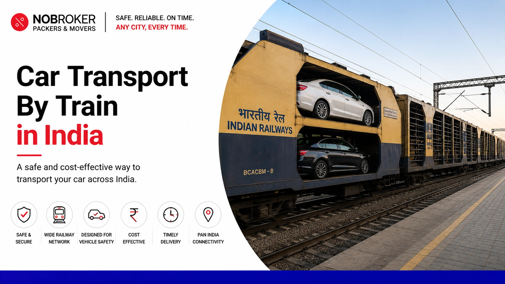 Car Transport by Train in India