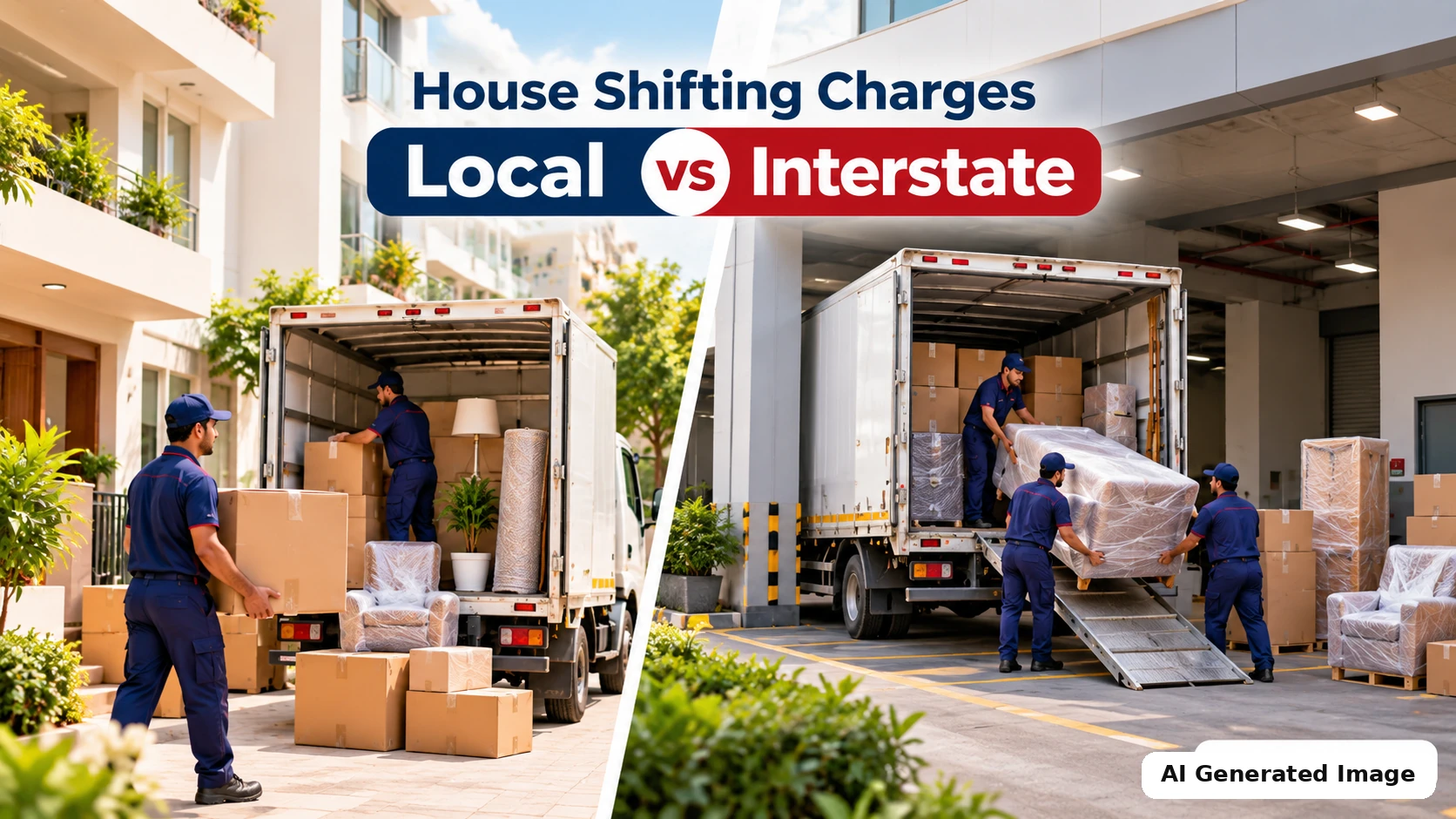 House Shifting Charges: Local vs Interstate 2026