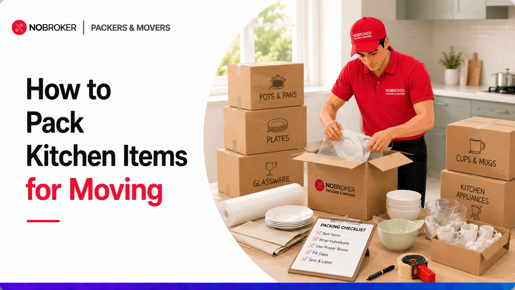 2026 Guide on How to Pack Kitchen Items for Moving