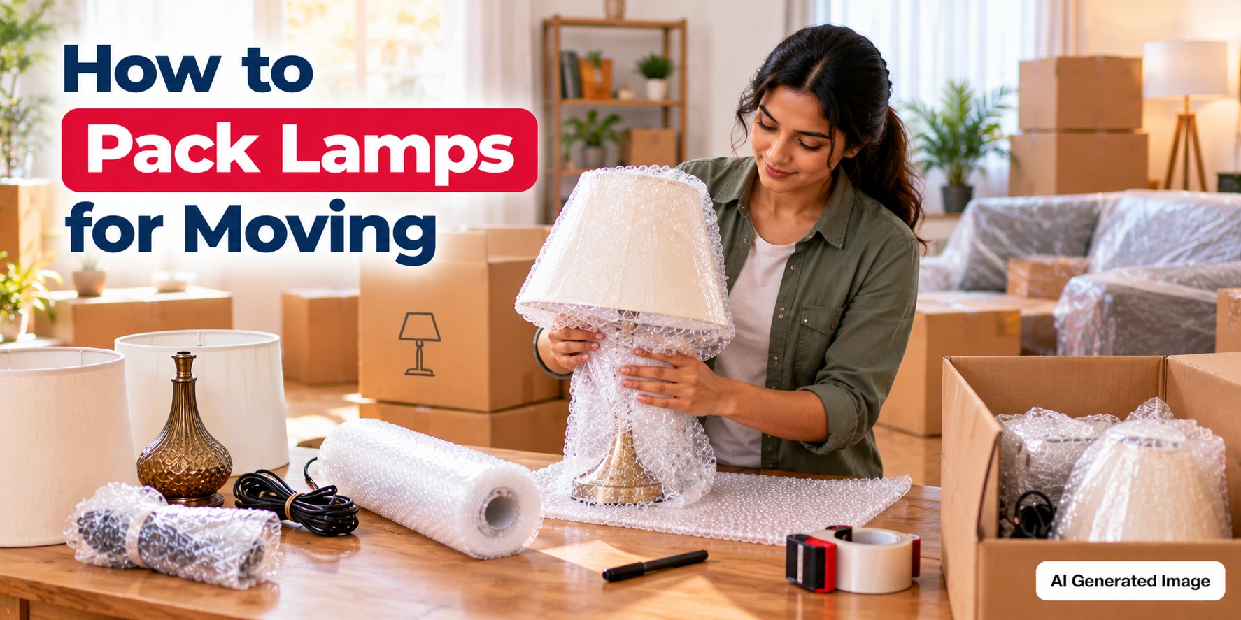 How to Pack Lamps for Moving: A Step-by-Step Guide