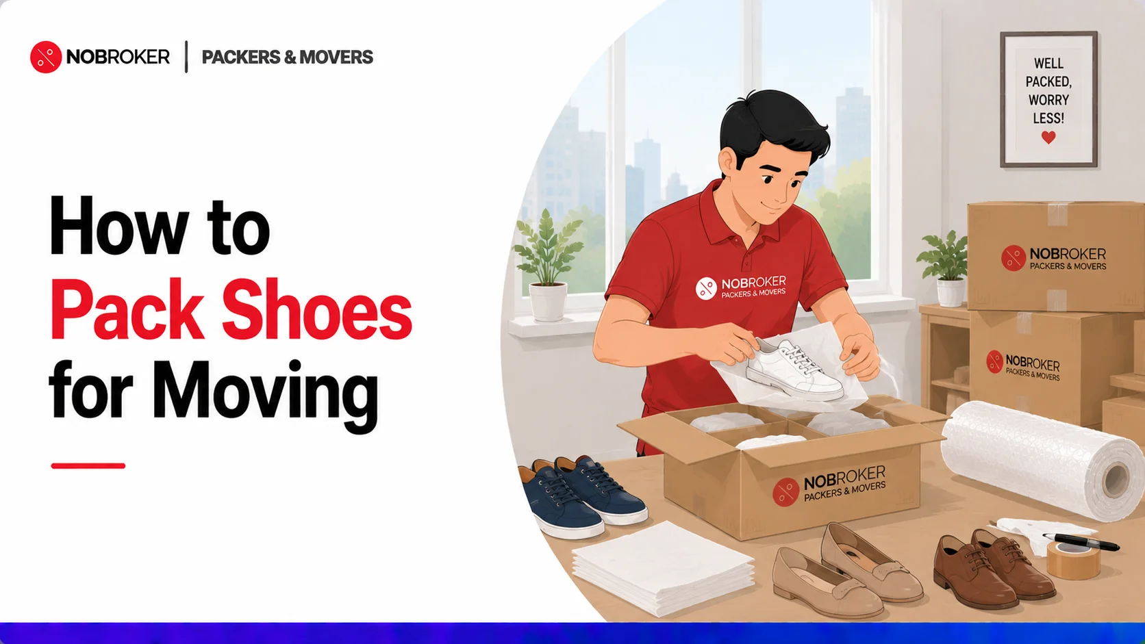 How to Pack Shoes for Moving Without Damaging Them