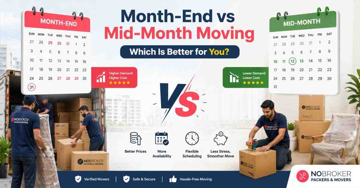 Month-End vs Mid-Month Moving: Which Is Better for Your Move?