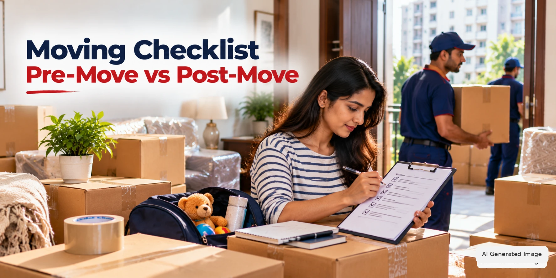 Moving Checklist: Complete Pre-Move vs Post-Move Checklist