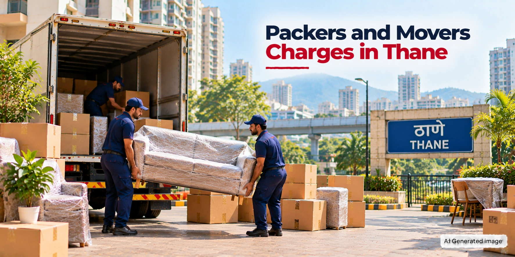 Packers and Movers Charges in Thane: Local And Intercity Shifting Prices 2026