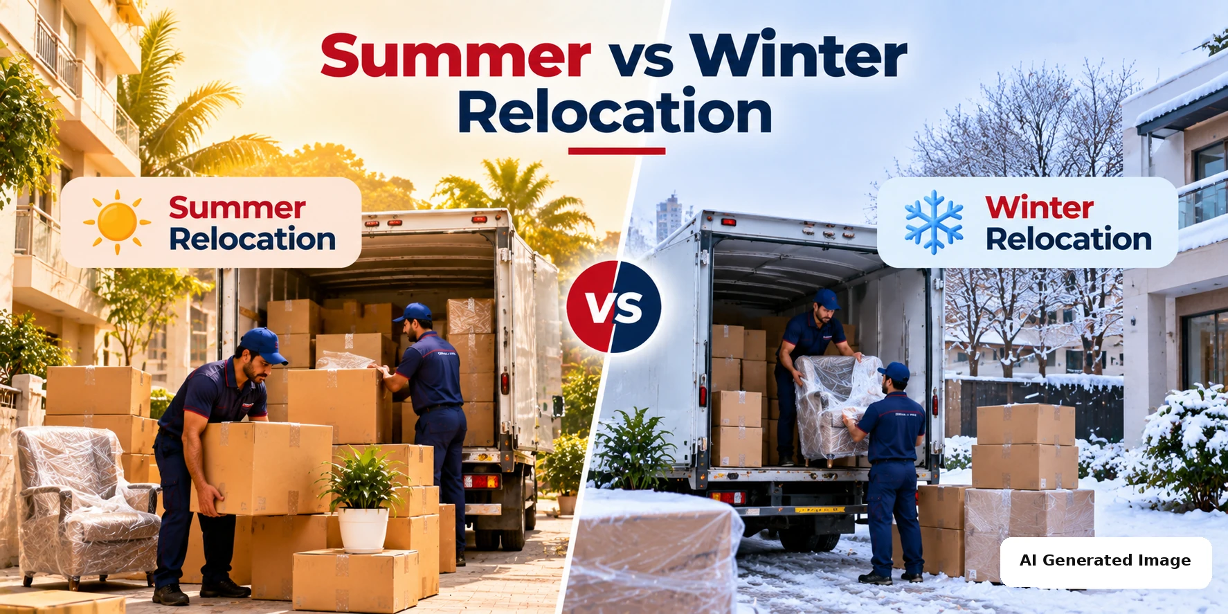 Summer vs Winter Relocation: Which Season Is Better for Moving