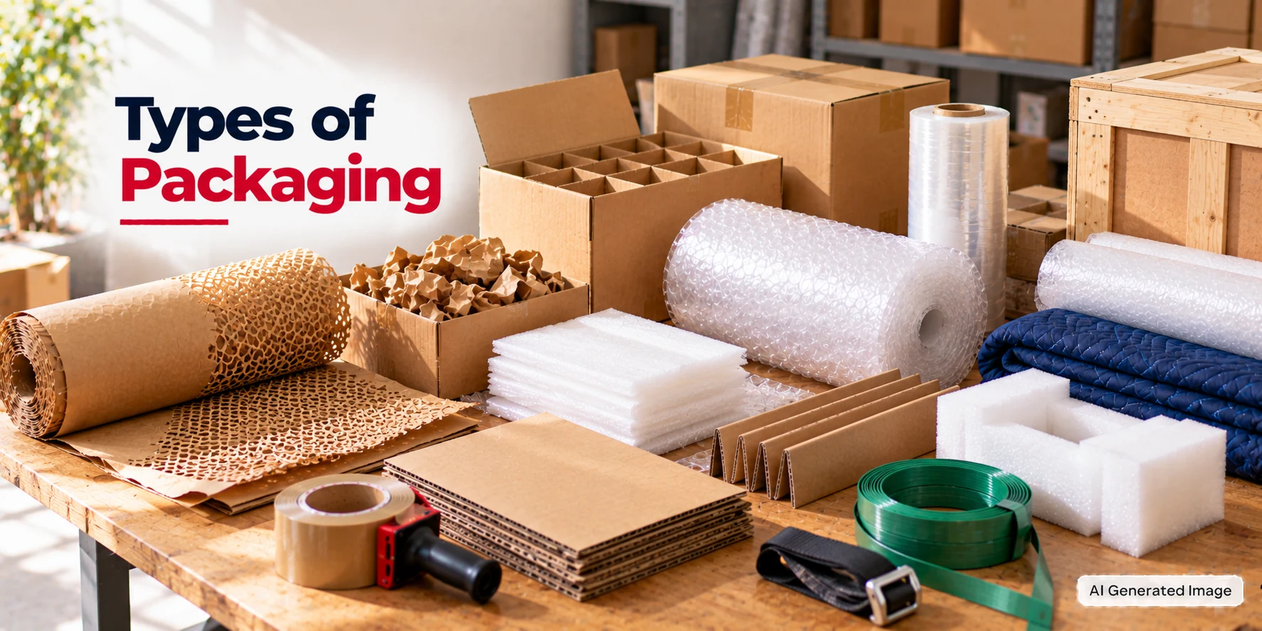 Types of Packaging Materials for Moving: Best Packaging Solutions for a Stress-Free Move