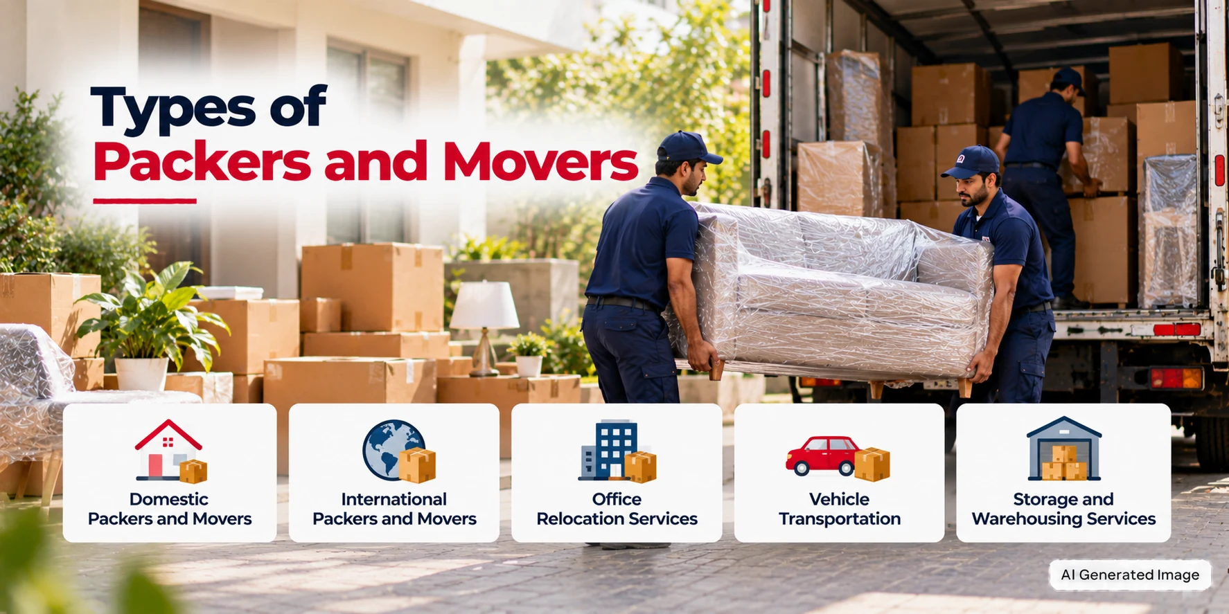 Types of Packers and Movers in India: Services and How to Choose