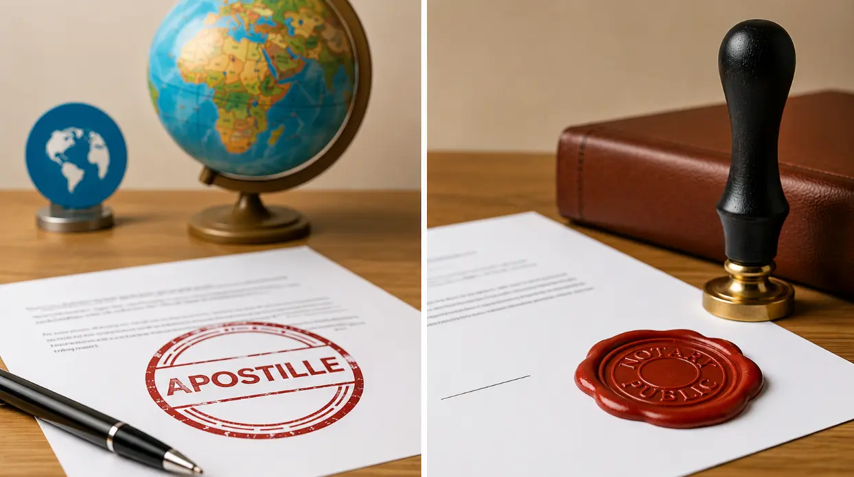 Apostille vs Notary in India: Meaning, Purpose, Documents and Validity