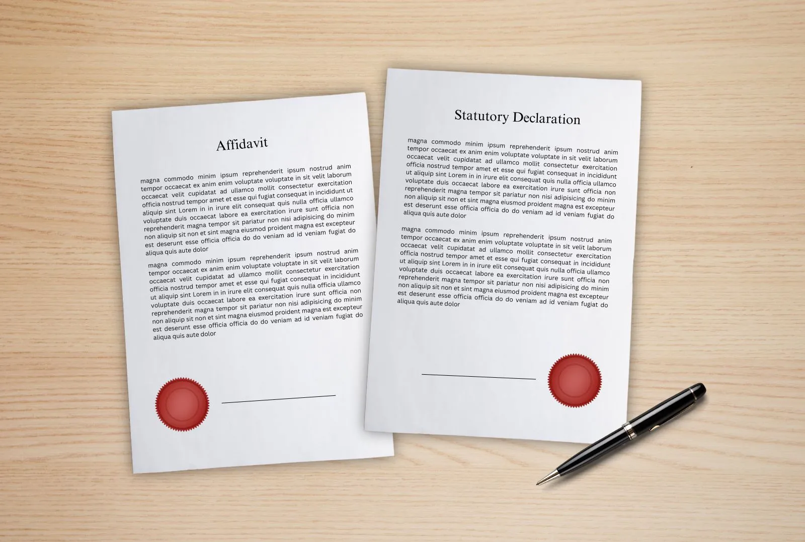 The Difference Between Affidavit And Declaration: Meaning, Uses, and Legal Validity