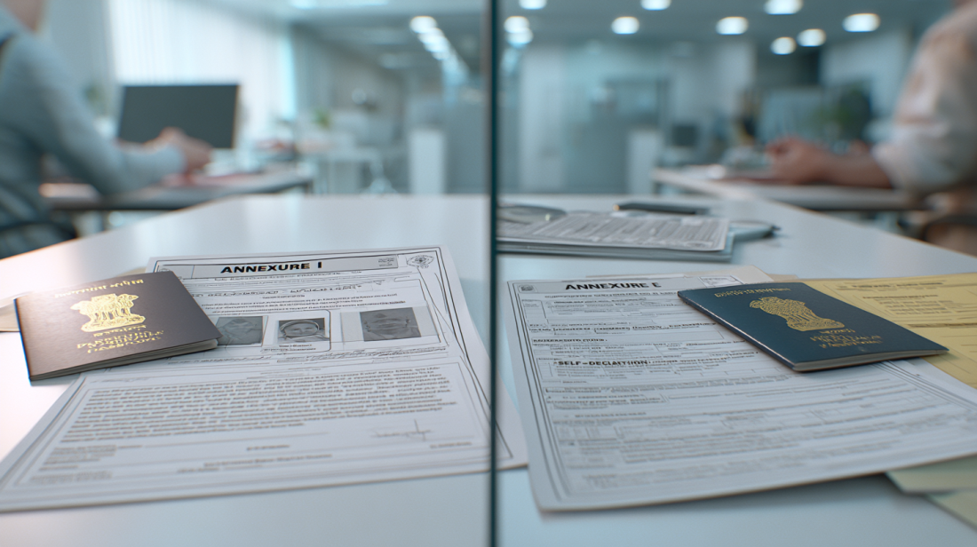 Annexure E and Annexure I for Passport: Meaning, Key Differences & Common Mistakes to Avoid