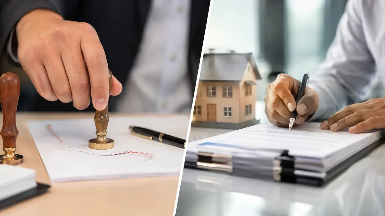 Difference Between Notary and Registration of Documents in India