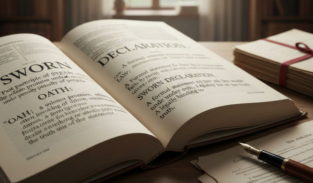 Sworn Declaration Meaning, Key Element and How to Prepare in India 2026