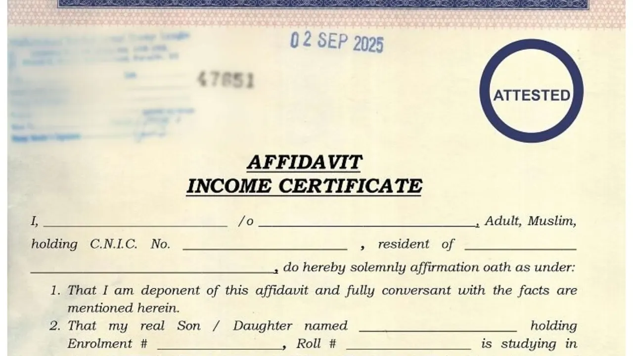 What is an Affidavit of Income: Meaning, Application Process and Documents